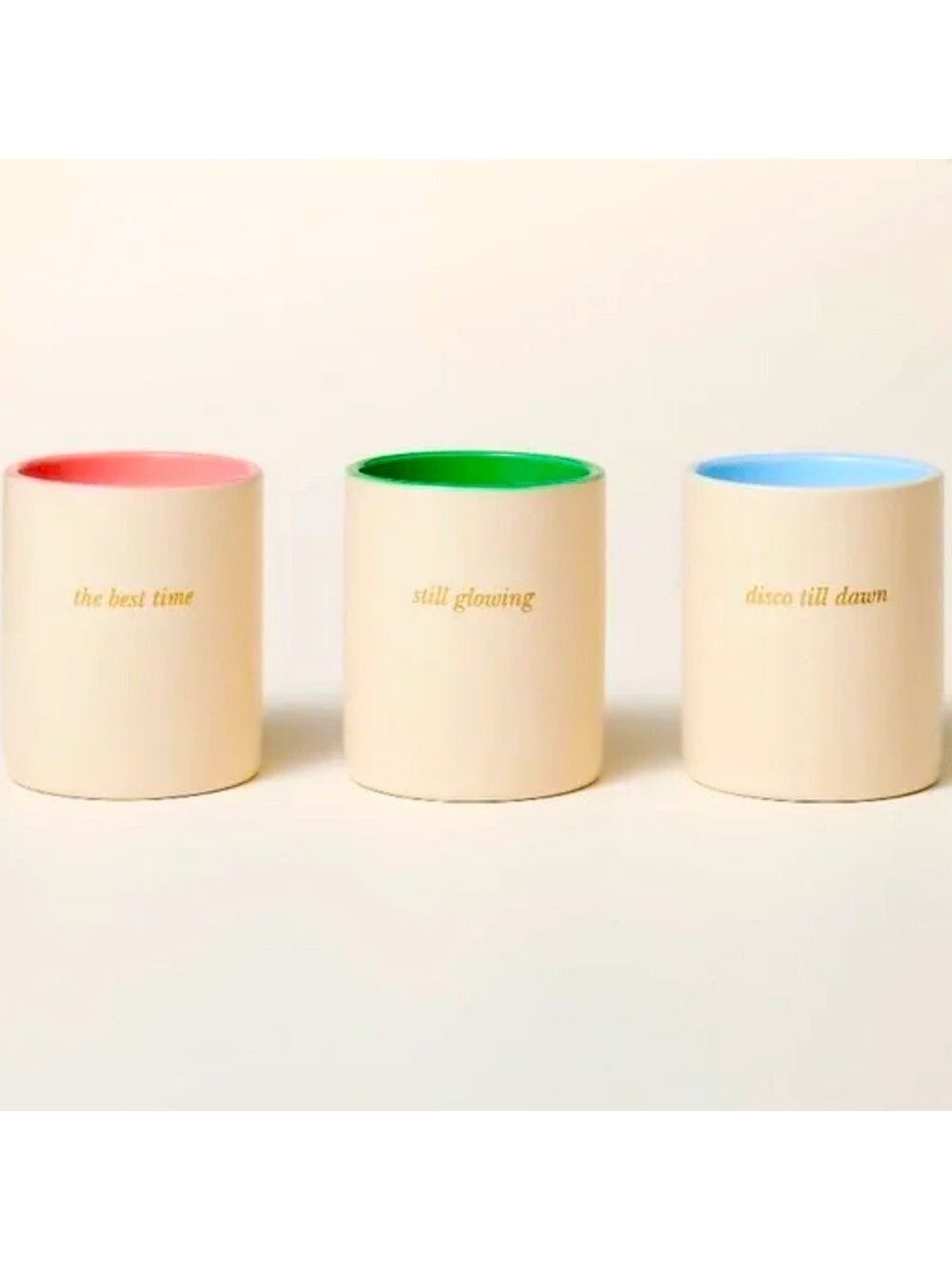 Kate Spade x Target Scented Candle 3 Pack New In Box